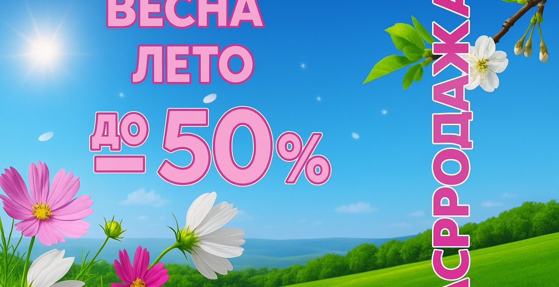 Распродажа в магазине Шаг Навстречу