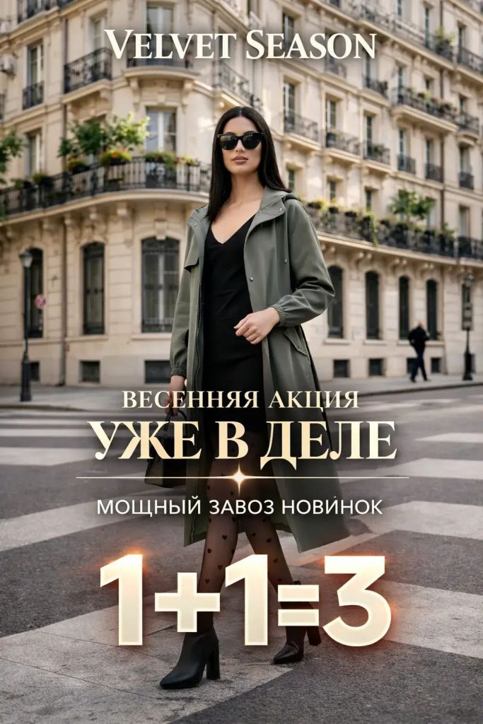 Создай свой образ в в VELVET SEASON